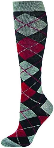 Posh Socks Berkeley Womens Dress Compression Socks ( Gray - Medium )