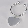 HEART KEY HOLDER - C RING HEART KEY HOLDER