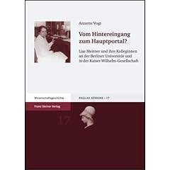Vom Hintereingang zum Hauptportal? (Pallas Athene. Beitrage Zur Universitats- Und Wissenschaftsgeschichte)