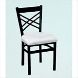 Pembrooke Metal Chair Finish: Cherry, Upholstery: Premier Hot Sauce Vinyl Pembrooke Metal Chair Finish: Cherry, Upholstery: Premier Hot Sauce Vinyl