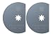 Tools & Hardware : Fein 6-35-02-106-07-0 Segment Blade - FMM 250 - 2Pk