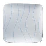 BIA Cordon Bleu J2 10-Inch Square Dinner Plates, Set of 4, Aqua Kiku