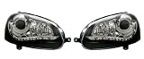 Produkt-Bild: Scheinwerfer mit LED Standlicht, passend f&uuml;r VW Golf 5 Typ 1K (alle au&szlig;er Plus), Ausf&uuml;hrung: Klarglas Schwarz.
