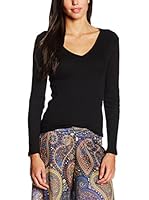 Palmetto Camiseta Manga Larga (Negro)