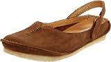 Clarks Women's Faraway Meadow Flat,Brown Nubuck,6 M US
