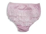 Review Dormouse Collection  / Frill Jersey Baby Pant White 6-12m