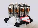 Spray Paint 12 x Chrome / Tar Black premiere 400mml deal
