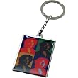 Bob Marley Andy Warhol Keychain