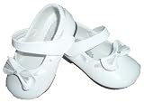 Produkt-Bild: Ballerina,festliche Kinderschuhe,M&auml;dchenschuhe "Emely" Wei&szlig; Gr.20-24 Ballerinas
