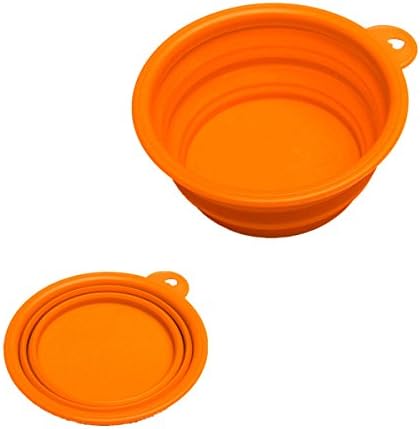 New Portable Collapsible Silicone Cat Dog Pet Feeding Bowl Water Dish Feeder no.0
