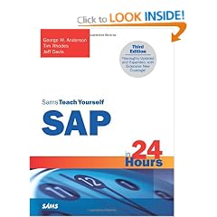 Sams Teach Yourself SAP in 24 Hours