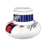 Team Sports America MLB0039-708 32qt Floating Cooler - LA Dodgers