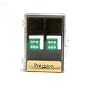 1 Pair, 14mm Precision Backgammon Dice, Dark Green