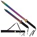 Twin Ninja Rainbow Sword Set with Sheath