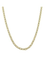 14 Karat Yellow Gold Filled Mariner Link Necklace (24 inch)