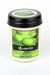 Italian Biscotti Soy Clean Green Candle
