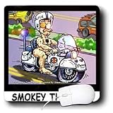 Londons Times Funny Society Cartoons - Naked Police - Mouse Pads