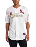 MLB St. Louis Cardinals David Freese 23 Replica Jersey (White/Gold, X-Large)
