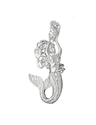 Clevereves 14K White Gold Pendant Mermaid 10.2 - Gram(s)