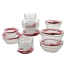 Rubbermaid Easy Find Lid Glass Food Storage Container, 22-Piece Set (1865887)