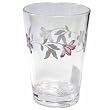 Corelle Coordinates Pink Trio 8-Ounce Acrylic Glass, Set of 6