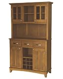 Home Styles 5100-0066-62 Large Wood Server Buffet Table