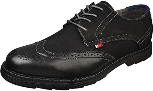 Phat Farm Men's Como Black Wingtip Oxfords Shoes