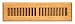 Tools & Hardware : 2X12 PLASTIC MAPLE LOUVERED FLOOR REGISTER
