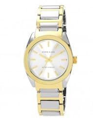 Anne Klein Womens AK/1061SVTT Round Two Tone Watch
