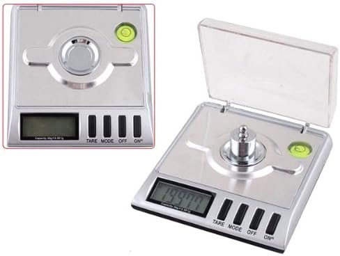 AODE® Portable High Precision 0.05kg 50g 0.001g Reloading Powder Jewelry Lab Weight Balance Digital Scale Precision 110016