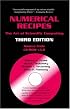 Numerical Recipes Source Code CD-ROM 3rd Edition: The Art of Scientific Computing