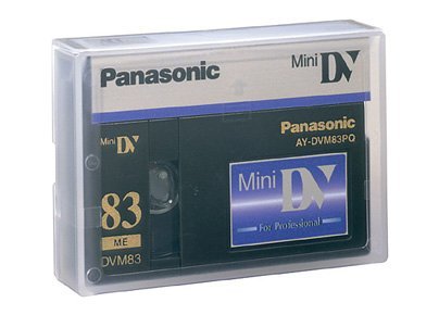 Panasonic 83/55 Minute Professional Quality Mini-DV Digital Tape.