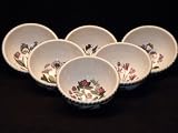 Portmeirion Botanic Garden Rice Bowls 5" Set(s) Of 6