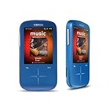 New Sandisk Sansa Fuze Sdmx20r 4 Gb Blue Flash Portable Media Player Fm Tuner Voice Recorder