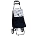 from Sabichi Sabichi Black Spot Lightweight Shopping Trolley