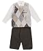 Kenneth Cole Reaction Sweater Vest/Button-Down Shirt/Pinstripe Pants Outfit (Sizes 2T  4T)