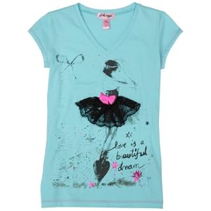 Pink Angel Girls 7-16 3D Knit Top