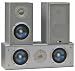 Pure Acoustics Surround-Erweiterungsset XTI 100 S/C silber (3-teilig)