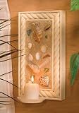 Sea Sand Beach Seashell Wall Decor Candle Sconce