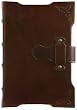 Franciscan Genuine Italian Leather Journal with Latch Closure, Lined, Gift Boxed, 6x8"