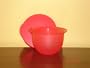 Tupperware Impressions Large 32 Cup Bowl Raspberry