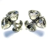 Silver Wine Goblet Cufflinks