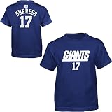 Reebok New York Giants Plaxico Burress Youth Name & Number T-Shirt