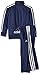 Adidas Boys' Toddler Tricot Jacket & Pant Clothing Set, Dark Indigo, 4