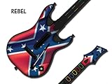 Protective skins for Guitar Hero 4 "World Tour" Guitar, fits Xbox 360, PS3 Playstation 3 - REBEL