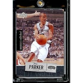 2005 06 Upper Deck Rookie Debut Tony Parker San Antonio Spurs Basketball Card #86 Mint Condition In Protective Display Case !! 2005 06 Upper Deck Rookie Debut Tony Parker San Antonio Spurs Basketball Card #86 - Mint Condition - In Protective Display Case !!