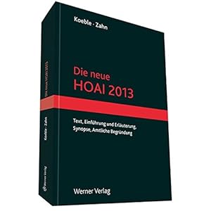 Die neue HOAI 2013