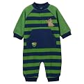 Newborn Boys' Just One Year Bear Jumpsuit - Green/Blue