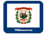 US State Flag - Williamstown, West Virginia (WV) Mouse Pad