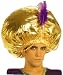 Giant Golden Turban Great with any Sultan or Aladin Costume